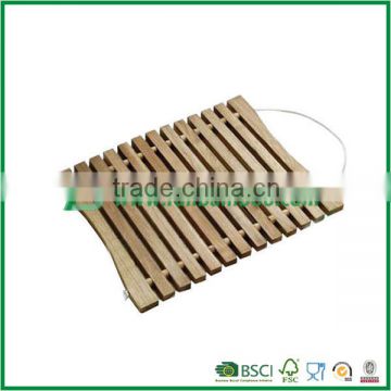 wonderful heat resistant bamboo table mat baking mat with handle