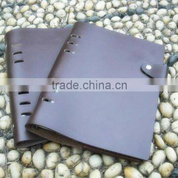 Soft Leather Agenda Conference Folder Binder with Notepad