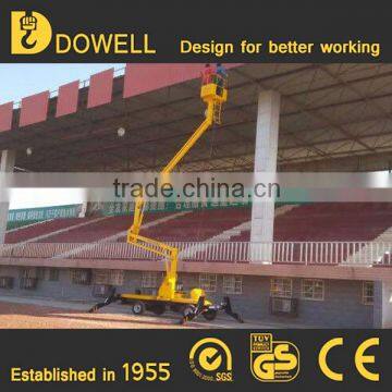 8m Hydraulic towable articulated spider lift for sale