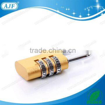AJF 2015 New Arrival High Quality 3 Dials Aluminium Material High Class Lock, Combination Padlock photo-3