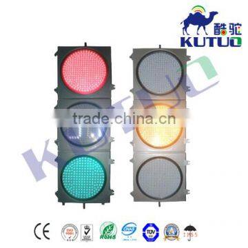 400mm LED Traffic Signal Lights Red Yellow Green Full Ball With Countdown Meter
