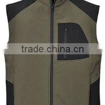 SLEEVELESS BREATHABLE WATERPROOF SOFTSHELL VEST