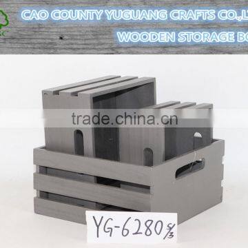 China factory supply wooden crate box in packaging boxes