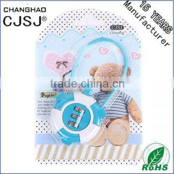 CJSJ Hot Sale Cable Padlock CR-839 Combination Digital Combination Padlock photo-4