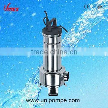 VSW series stainless steel water pump with cutting system