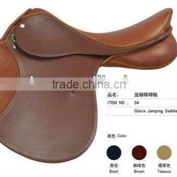 Gloria Jumping leather racing horse saddle