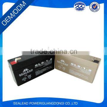 Made in china 6v 1.2ah lead acid battery for ups