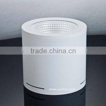 CE & ROHS certified 50000 hours lamp life high lumious efficiency round led surface mount downlight