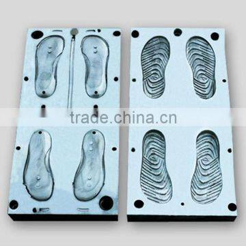 one mould two pairs EVA injection slipper mould