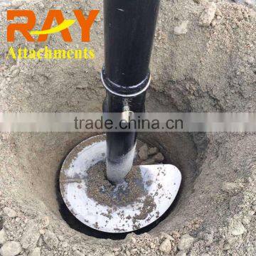 Earth drill for digging hole