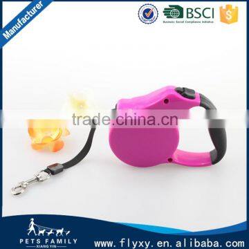 Bottom price hot selling retractable dog leash 5m