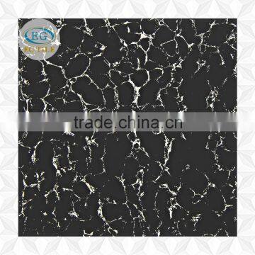 60x60 Luxury Black Pilates White Marble Double Charge Vitrified Porcelain Floor Tile photo-2