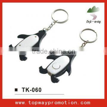 HOT promotion led light key chain