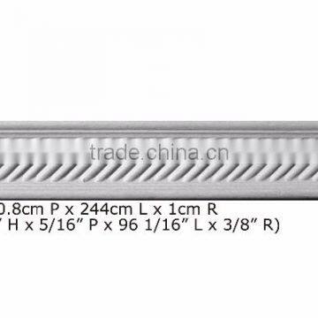 Polystyrene High Quality Good Price Beautiful PU Decorative Wall Chair Rails photo-3