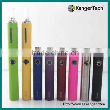 2014 new and colorful choice electronic cigarette kanger clearomizer evod atomizer