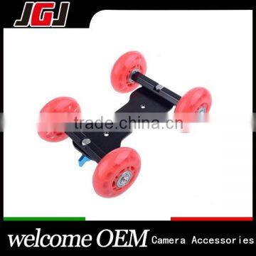 Photography Rail Roller Skater Track Camera Slider Dolly Car For Canon 450D 550D 500D For Nikon D5100