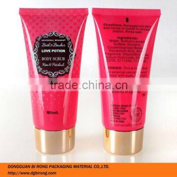 Empey Plastic Red Body Lotion Cosmetics Tubes