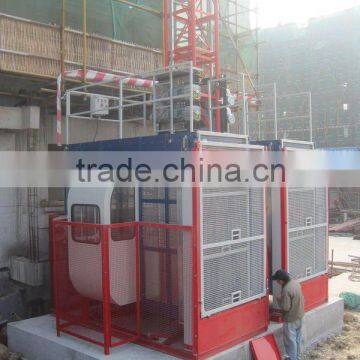 KETONG high quality construction hoist,double cage