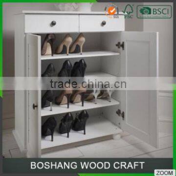 2016 High Quality Cheap Large Chinese Wooden Shoes Cabinet