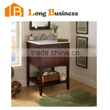 LB-LX2196 New design commercial bathroom vanities for USA market