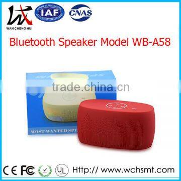 Factory Wholesale Portable Wireless Mini Bluetooth Speaker OEM/ODM With LED Light FM Radio TF Card photo-5