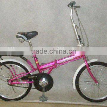 20'' steel folding bike