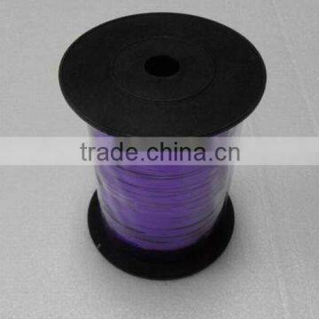 HOT SALE Purple Shiny Poly Curly Ribbon Spool For Gift Wrapping Decoration