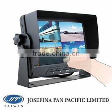 C-CM751TMQ, 7" Monitor with Quad screen & Touch screen function