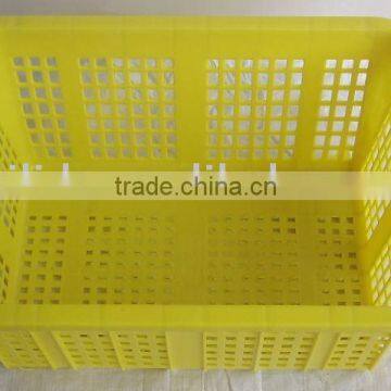 2015 Good quality vegetable and fruit plastic crate V-001