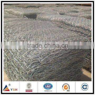 Sand filled hesco barriers galvanized gabion box