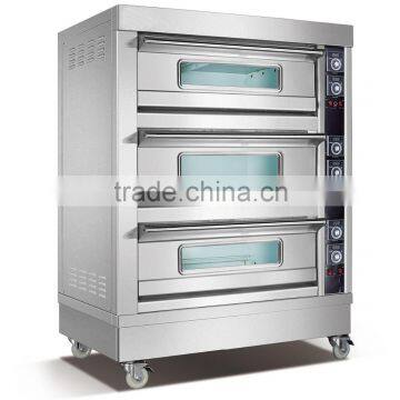 High Quality Best Price Stainless Steel Baking Equipment Bread Commercial Double Deck Oven photo-5