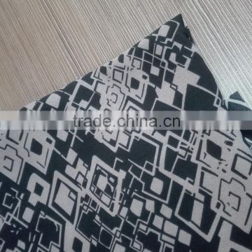 Printing Wool Peach Formal black fabric for stylish abaya