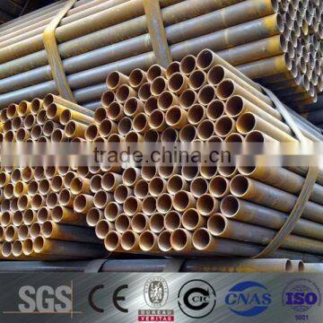 MS carton steel tube ERW welded round scaffolding /greenhouse steel pipe