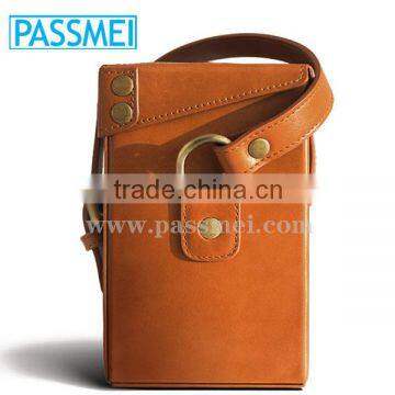 Camera Travel Accessories Genuine Leather Camera Carry Bag photo-3
