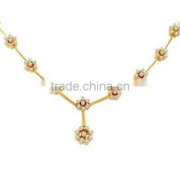 Fashion necklace.cz necklace.diamond jewelry for 2008--ZR-87