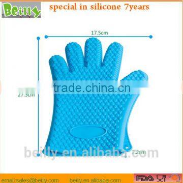Fda Silicone Cooking Gloves Silicone Oven Glove,heat Resistant Bbq Glove photo-6