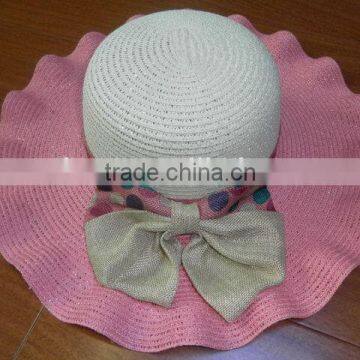 2015 The Newest Hot Sell Women Short Brim Straw Hat photo-4