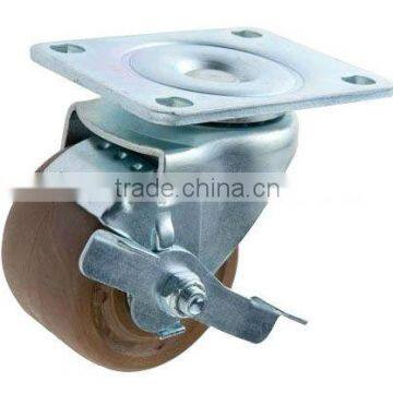 3x2 HIGHT TEMPERATURE NYLON CASTER - PLATE BRAKE (GS-5998A-02)