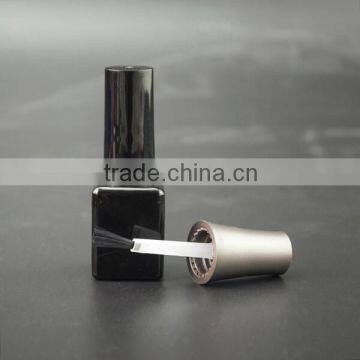 China Empty Black 15ml Square Nail Polish Bottle photo-3