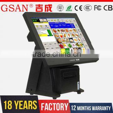 GS-T3 2016 new model 15 inch touch screen all in one pos system                        
                                                Quality Choice