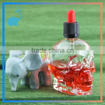 60ml clear glass bottles with childproof tamper evident caps glass dropper bottles