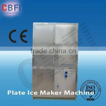 Hot sale Stainless steel Plate Ice machine with factory price