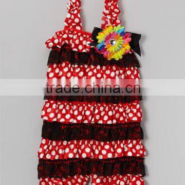 2015 Cool Baby Girl Rompers Children Cotton Sleeveless Rompers Pure Color Kids Rompers
