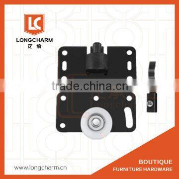 Plastic caster wheel for sliding door