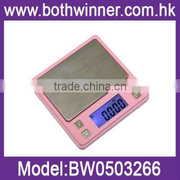 Digital pocket scale pink