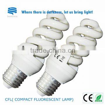 Spiral E14 B22 E27 fluorescent bulbs