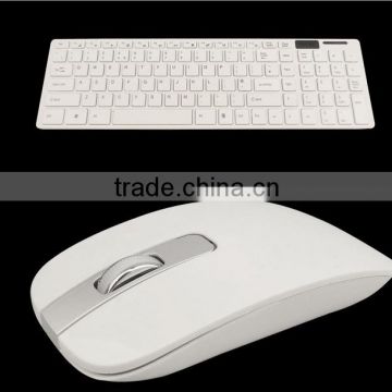 Ultraplate slim 2.4 GHZ wireless keyboard optical air mouse set