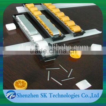 metal frame roller track/plastic roller wheel