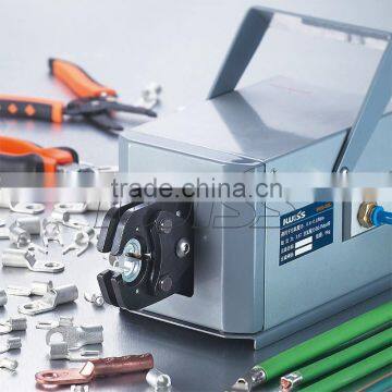 WIS-50L Cable terminal crimping tools of Pneumatic type with different dies for cable lugs and crimping type of pin terminal, SC