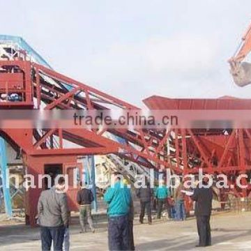 Mobile Concrete Batching Plant(75-90m3/h) beton mixing plant for sale